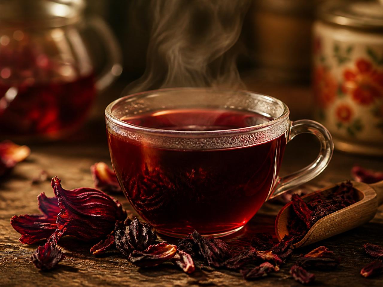 A warm cup of Hyperticare herbal tea